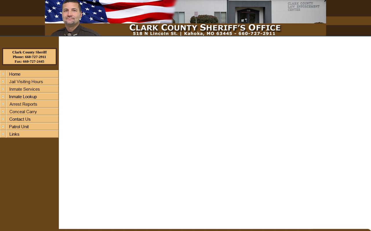 Clark County same-day arrest roster source